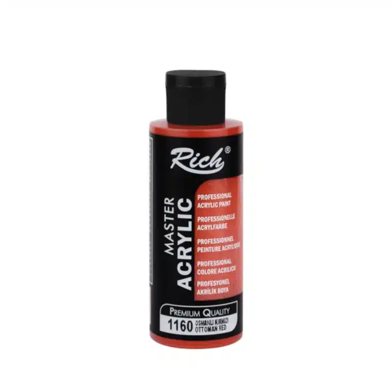 Rich Master Akrilik Boya-120 Ml | 1160-Osmanlı Kırmızı
